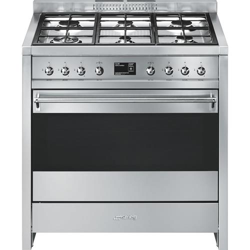 Smeg A1-9 Herd | Küche | Energieklasse A+ | Küche, Edelstahl, Schaltflächen
