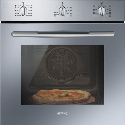 Smeg SF566XPZ Horno | Nevera de vino termoeléctrico | Clase energética A | Promedio, horno eléctrico, 65 L