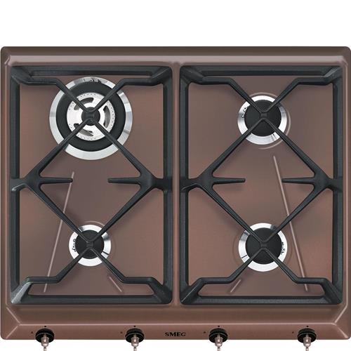 Smeg SRV864RAGH Plaque de cuisson | Intégré | Cuivre, À encastrer, Gaz