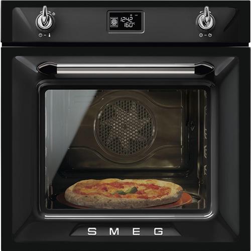 Smeg SFP6925NPZE1 Horno | Nevera de vino termoeléctrico | Clase energética A+ | Largo, horno eléctrico, 79 L