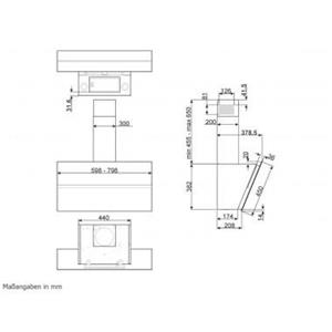 Smeg KCV60SG Dunstabzugshaube
