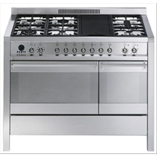 Smeg CS120-6 Cocina | Cocina independiente | Cocina, acero inoxidable, Pomo