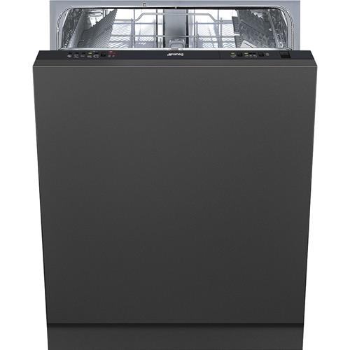 Smeg ST5222 Lavavajillas | Totalmente ocultable  | Clase energética A++ | Totalmente ocultable, Dimensión máxima (60 cm), Negro