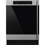 Smeg CVI338XS1 Vinoteca | Nevera de vino termoeléctrico | Clase energética A | Nevera termoeléctrica, Para empotrar, 38 botella/botellas