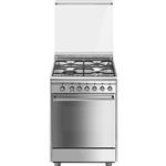 Smeg CX61GV9 Cocina | Cocina independiente | Clase energética A | Cocina, acero inoxidable, Pomo