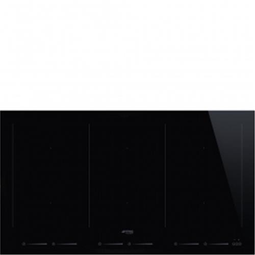 Smeg SIM693WLD Placa de cocción | Nevera de vino termoeléctrico | Negro, Para empotrar, Placa de inducción