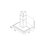 Elica Spot NG H10 IX/A/60 450 m³/h Wall-mounted Stainless steel