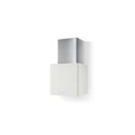 Faber LITHOS EG6 LED WH MATTA45 - 335.0533.564 Campana extractora De pared | Clase energética A | 3 velocidades, Filtro metálico, Diseño elegante