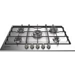 Indesit THP 752 W/IX/I Gas hob Built-in | Class A | 5 gas burners, Enamelled grids, Electronic ignition