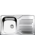 Smeg LYP861D Sink Built-in | Stainless steel, double basin dx, under-top installation