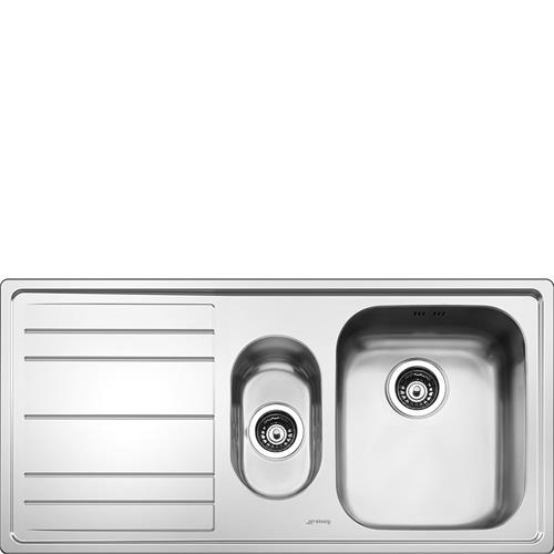 Smeg LE102S-2 Évier | Encastré