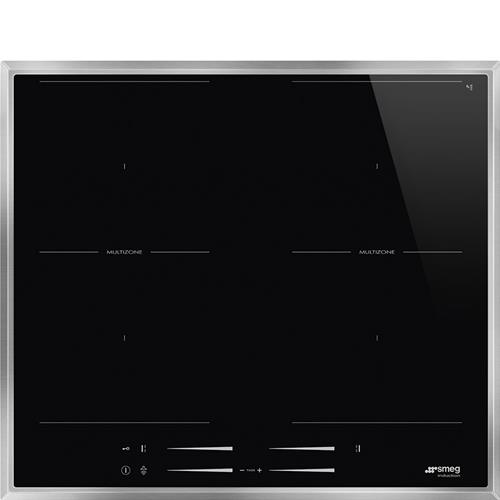 Smeg SI2M7643FX Kochfeld | Einbauversion | Schwarz, Einbauversion, Induktionskochfeld