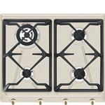 Smeg SRV864AVOGH2 Gas hob Built-in | Class A+ | 4 induction zones, Touch control, Booster function