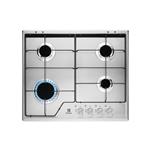 Electrolux KGS6424SX hobs Acero inoxidable Integrado 56 cm Encimera de gas 4 zona(s)