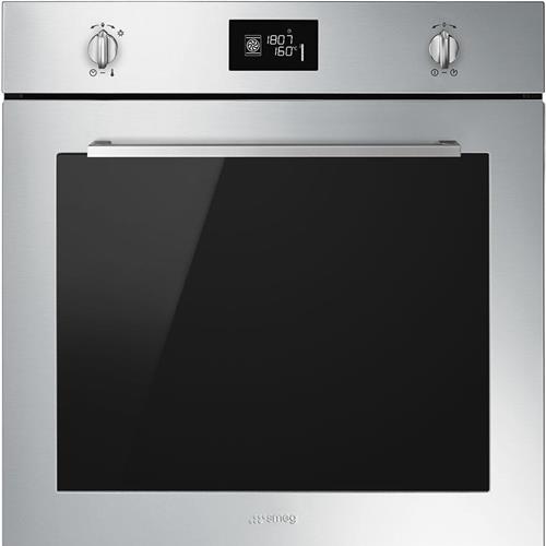Smeg SF6402TVX Backofen | Einbauversion | Energieklasse A+ | Medien, Elektroofen, 70 L