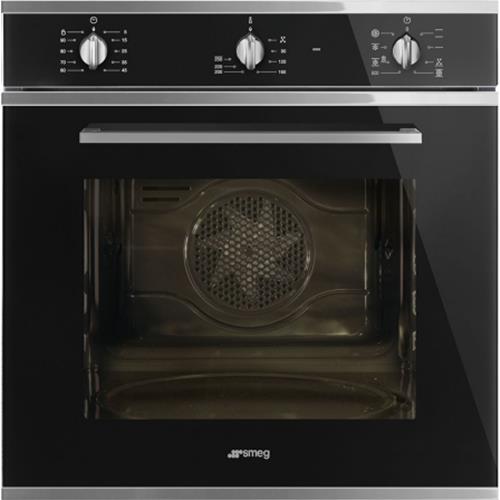 Smeg SF64M3TVN Horno | Nevera de vino termoeléctrico | Clase energética A | Promedio, horno eléctrico, 70 L