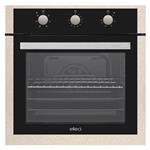 Elleci FGSP60251NS Four encastré 6 feux, grilles en fonte, Design élégant