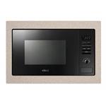Elleci FGSP28151WS microondas Integrado Microondas combinado Negro, Gris