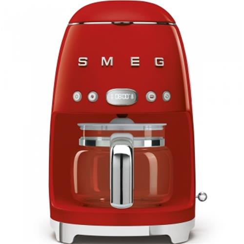Smeg DCF01RDEU Machine à café | Comptoir | Machine à expresso, 1, 4 L