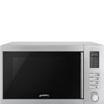 Smeg MOE34CXI Mikrowellenofen | Kombi-Mikrowelle | Ebene Fläche, Kombi-Mikrowelle, 34 L