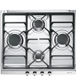 Smeg SE60SGH3 Plaque de cuisson | Intégré | acier inoxydable, À encastrer, Gaz