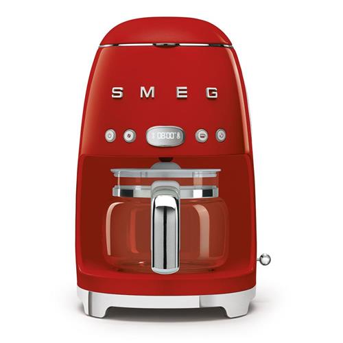 Smeg DCF02RDEU Cafetera | Máquina espresso | Cafetera de filtro, 1, 4 L