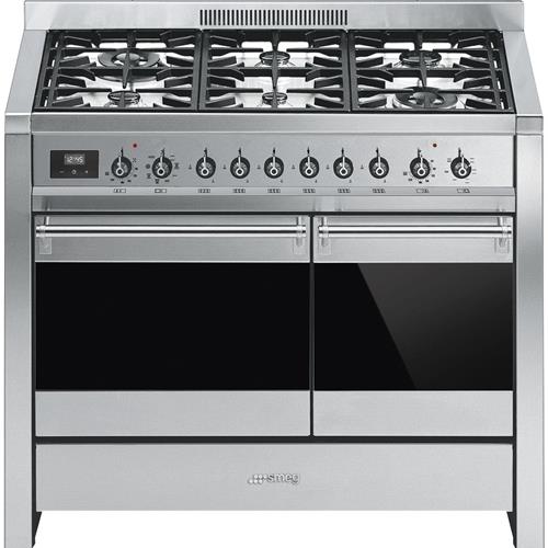 Smeg A2-81 Herd | Küche | Energieklasse B | Küche, Edelstahl, Schaltflächen