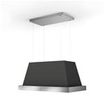 Faber THEA ISOLA EV8 DG MATT A80 SC - 321.0517.782 Campana extractora Isla | Clase energética B | Campana isla, Iluminación LED, Acabado gris oscuro