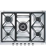Smeg SE70SGH-5 Gas hob Built-in | Class A | 5 induction zones, Touch control, Child lock