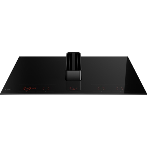 ASKO HIHD854GF Induktionskochfeld mit integrierter dunstabzugshaube Einbau | Klasse A | Nero, Da incasso, 83 cm