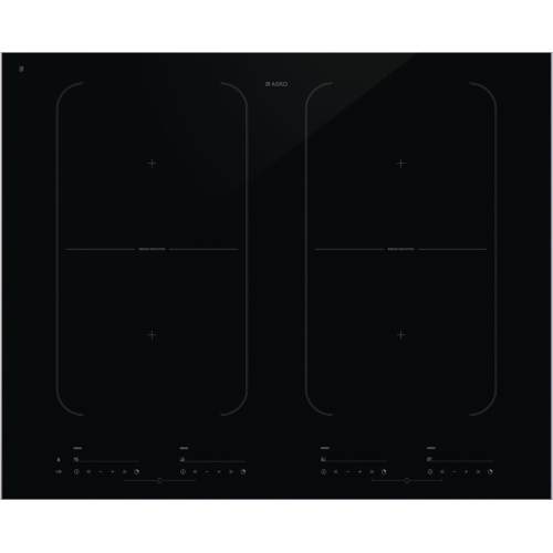 ASKO HI1655G Induktionskochfeld Einbau | Nero, Da incasso, 65 cm