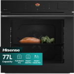 Hisense BFS615S8B Four encastré Largo, four électrique, 77 L | Classe énergétique A+