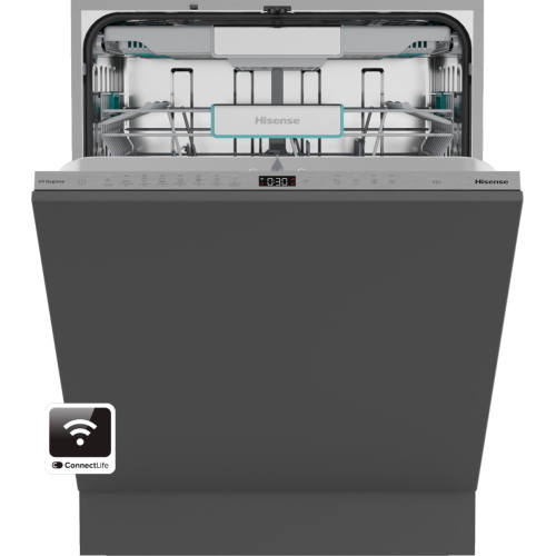 Hisense HV693A65UVAD Lavavajillas A scomparsa totale | Clase energética A | A scomparsa totale, Dimensione massima (60 cm), Touch