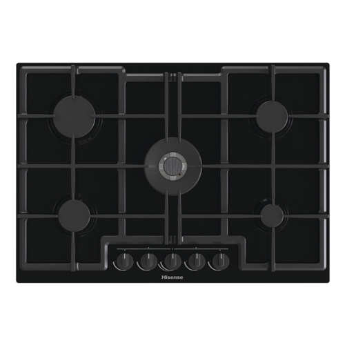 Hisense GED773B Gas hob Built-in | Nero, Da incasso, 75 cm