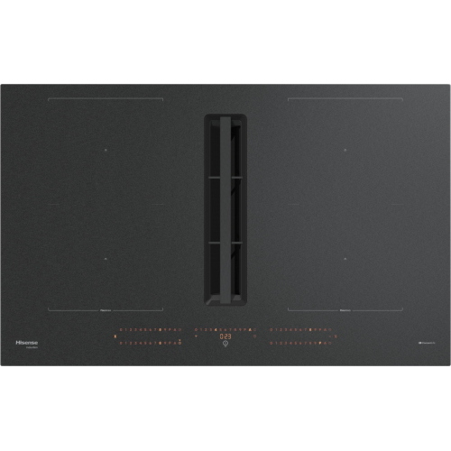 Hisense HEH8443BSRWF Induction hob with integrated extractor hood Built-in | Class A+++ | Nero, Da incasso, 83 cm