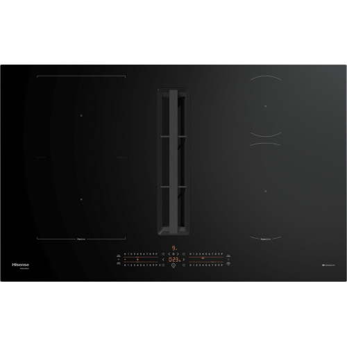 Hisense HEH8432BSCWF Placa de inducción con campana extractora integrada Encastrado | Da incasso, Piano cottura a induzione, Vetro-ceramica