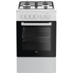 Beko FSS52020DW Cuisinière Pose libre | Classe énergétique A | 50 x 60 cm, Cuisine, Blanc