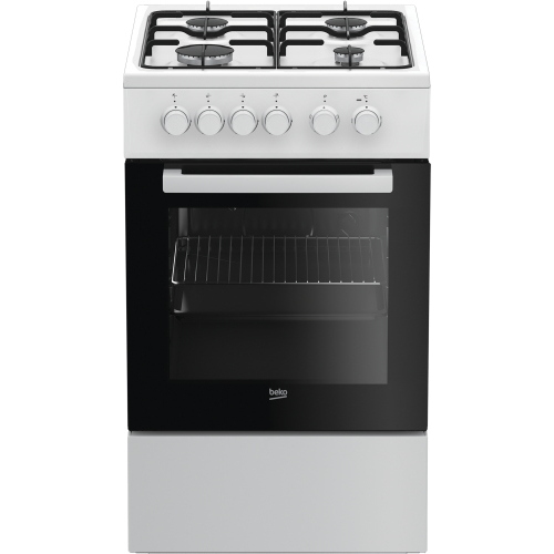 Beko FSS52020DW Cuisinière Pose libre | Classe énergétique A | 50 x 60 cm, Cuisine, Blanc