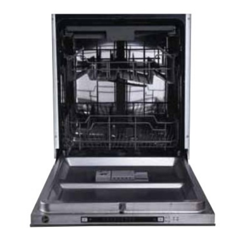 Hoover HFS 2F492X/E Dishwasher Fully retractable built-in | Class E | Fully retractable, Maximum size (60 cm), stainless steel