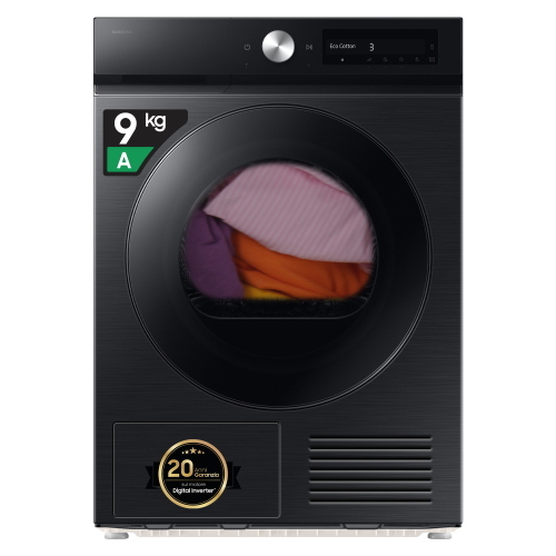 Samsung DV90DB7845GBU3 Trockner Freistehend | Klasse A | Freie Installation, Frontlader, Wärmepumpe