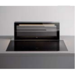 Falmec LEVEL ONE 90 EU VETRO NERO LUCIDO - CLEW90.E3P2#EUN490F Hood Built-in | Class A++ | Black, Recessed, 90 cm