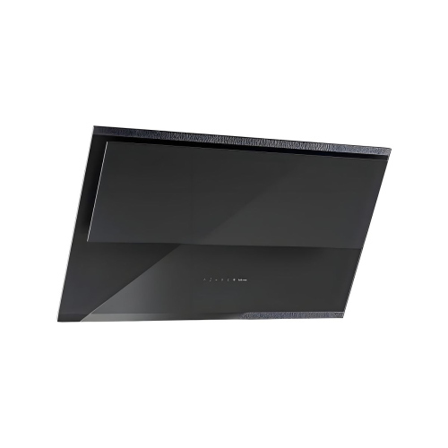 Falmec VERSO EASY 55 VETRO NERO LUCIDO RAL 9005 - CVXN55.E2P2#ZZZN491F Dunstabzugshaube Wandmontiert Schwarzes Glas, Aktivkohlefilter, LED-Beleuchtung | Energieklasse C