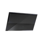 Falmec VERSO EASY 85 VETRO NERO LUCIDO RAL 9005 - CVXN85.E2P2#ZZZN491F Campana extractora De pared | Clase energética B | Vidrio negro, 600 m³/h, controles mecánicos