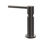 Gessi DISPENSER Dispenser Black Metal Brushed PVD - 29651#707 Distributeur de savon | Finition noir métal brossé, Pompe incluses, Réservoir amovible
