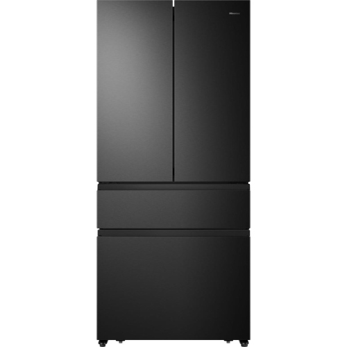 Hisense RF540N4SBF2 Frigorífico-congelador nevera de vino Instalación gratuita, Puerta francesa, Negro  | Clase energética E