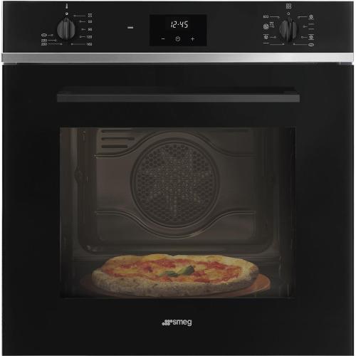 Smeg SF6400PZB Backofen | Einbauversion | Energieklasse A | Medien, Elektroofen, 65 L