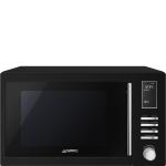 Smeg MOE25B Microwave oven | Freestanding | Energy Class A | Capacity: 25L, Combination Grill, Automated Programs