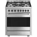Smeg B71GMX2 Cocina | Cocina independiente | Clase energética A | Cocina, acero inoxidable, Botones