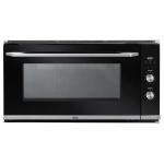 De'Longhi NSM90MX Backofen Einbau | Klasse A | Schwarz, Multifunktionsgerät (9), 3D, 87 Liter, Drehspieß, 2 Halogenlampen, Tür mit Soft-Closing-Funktion