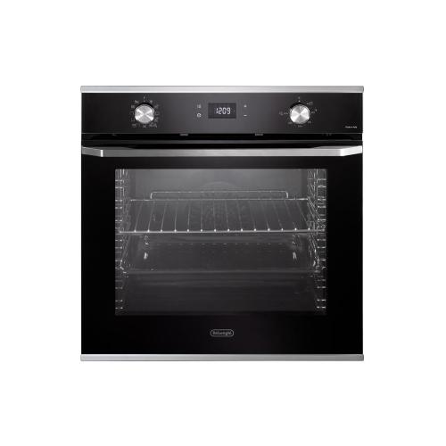 De'Longhi NSM11NLPPP Backofen Einbau | Klasse A | nero, el. Multifunzione (11), progr. Elettronico, cavità 74L, pizza 300, lievitazione 40, easy steam ed idroclean, booster, porta con chiusura ammortizzata, luce automatica. Accessori: 1 leccarda, 1 grigli